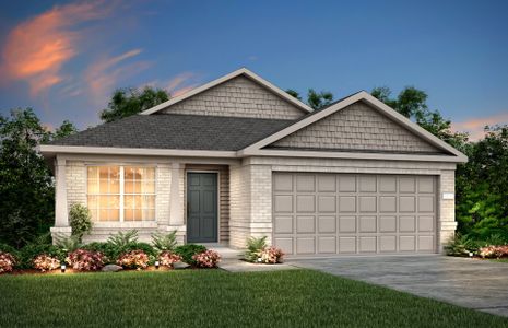 New construction Single-Family house 16321 Vivid Creek Ct, Conroe, TX 77302 Independence- photo 0