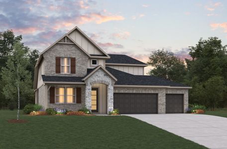 New construction Single-Family house 3306 Creekside Ct, Texas City, TX 77590 plan Cascade - image