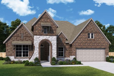 New construction Single-Family house 12206 Luke Dr, Mont Belvieu, TX 77523 plan The Milburn - image