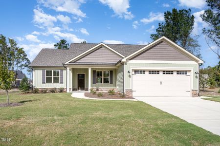 New construction Single-Family house 121 Prosecco Drive, Princeton, NC 27569 - photo 0