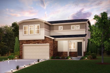 New construction Single-Family house 582 Crestone St, Johnstown, CO 80534 - photo 0