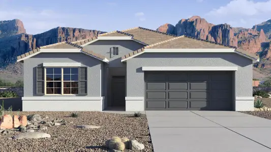 New construction Single-Family house 24043 W Papago St, Buckeye, AZ 85326 plan Winchester - image