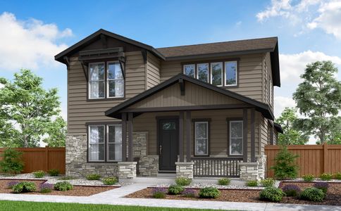 New construction  house 3401 N Haleyville Ct, Aurora, CO 80019 plan 3204 - image