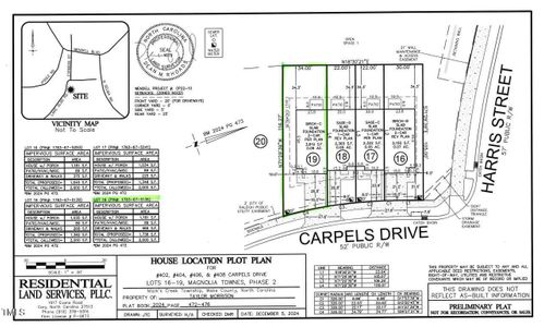 New construction Townhouse house 408 Carpels Dr, Wendell, NC 27591 Birch- photo 3 3