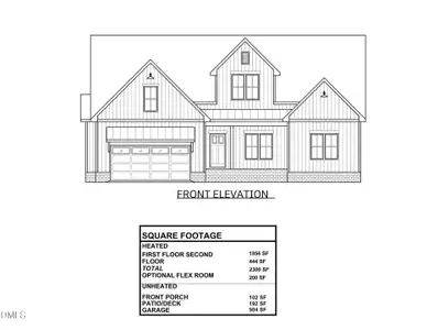 New construction Single-Family house 25 Uptown Ct, Zebulon, NC 27597 - image