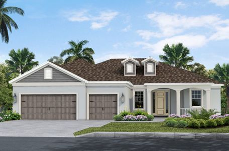 New construction Single-Family house 13512 Wildwater Ct, Parrish, FL 34219 plan Captiva - image