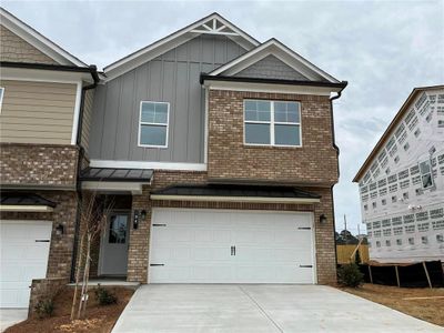 New construction Townhouse house 25 Creekside Commons Dr, Hoschton, GA 30548 null- photo 5 5