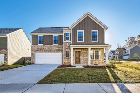 New construction Single-Family house 1611 Cannonball Ln, Bessemer City, NC 28016 Browning- photo 0 0