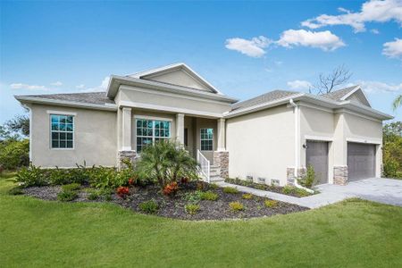 New construction Single-Family house 9275 Canna St, Port Charlotte, FL 33981 plan Oakmont II - image