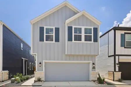 New construction Single-Family house 10002 Rustic Charm St, Houston, TX 77080 plan The Weston (S105) - image