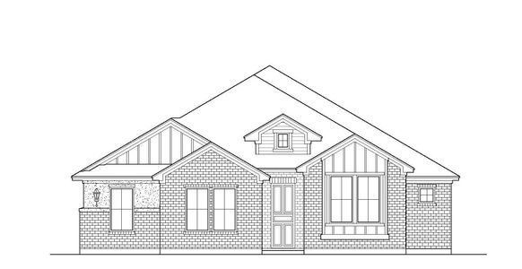 New construction Single-Family house 121 Booted Eagle Claw Cv, Cedar Creek, TX 78612 plan Elgin - image