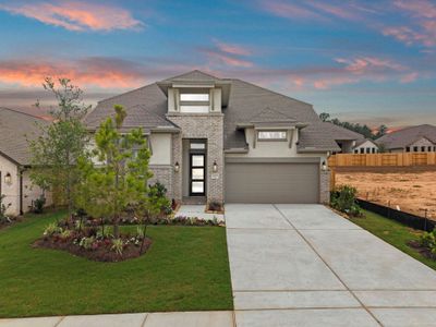 New construction Single-Family house 26075 Peacetree Ln, Magnolia, TX 77316 plan Colleyville - image