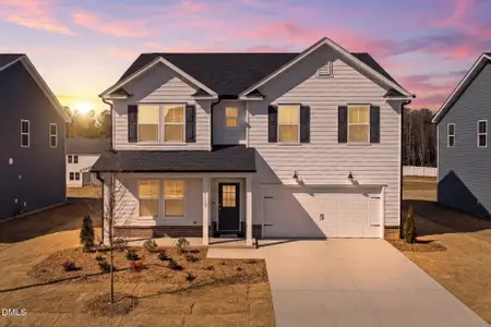 New construction Single-Family house 2112 Cedar Bird Ln, Fuquay Varina, NC 27526 plan Hampton - image