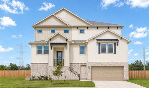 New construction Single-Family house 21314 Pleasant Landing Dr, Humble, TX 77338 plan Breckenridge 3600 SH - image