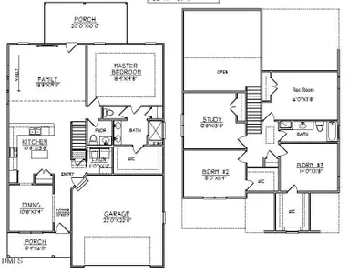 New construction Single-Family house 261 Cherrybirch Ln, Zebulon, NC 27597 - image