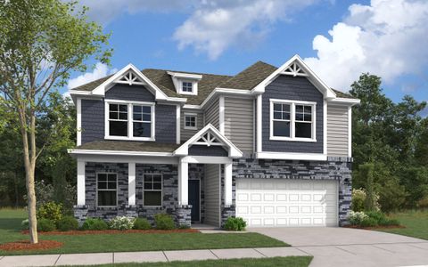 New construction Single-Family house 470 Brick House Rd, York, SC 29745 plan Hamilton - image