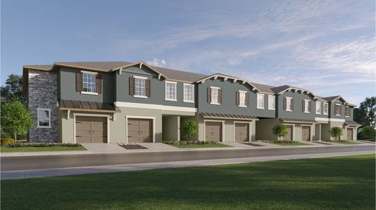 New construction Townhouse house 9700 Carter Rd, Parrish, FL 34221 null- photo 0