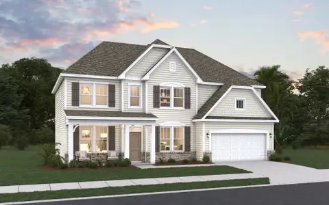 New construction Single-Family house 79 Grady Farm Wy, Benson, NC 27504 plan Southport - image