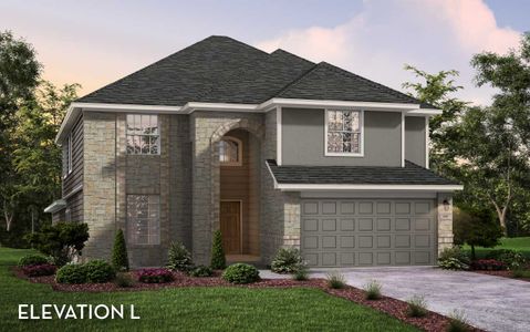 New construction Single-Family house 415 S Hemingway Lp, Liberty Hill, TX 78642 plan Snowmass - image
