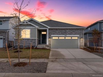 New construction Single-Family house 24017 E Atlantic Pl, Aurora, CO 80018 The Blue Mesa- photo 0 0