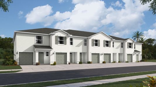 New construction Townhouse house 1501 Hammer Place, Largo, FL 33770 - photo 0