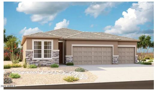 New construction Single-Family house 2079 E Brooklyn Drive, Casa Grande, AZ 85122 Larimar- photo 0