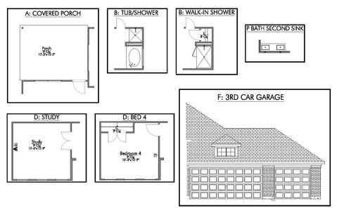 New construction Single-Family house 232 New Dawn Trl, Huntsville, TX 77320 plan The 1818 - image 5