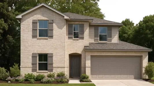 New construction Single-Family house 541 Comal Trl, Dayton, TX 77535 plan Naples - image