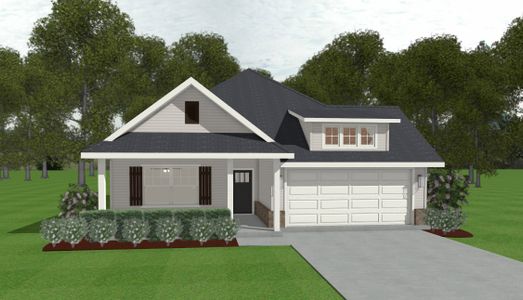 New construction Single-Family house 1812 Rubicon Ct, Caldwell, TX 77836 plan The Violet - image