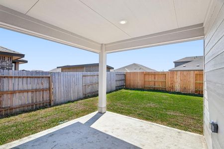 New construction Single-Family house 10503 Deussen Ln, Texas City, TX 77591 The Callaghan (830)- photo 40 40