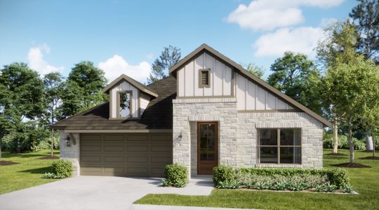 New construction Single-Family house 7616 Sunset Valley Ln, Krugerville, TX 76227 plan Harbor - image