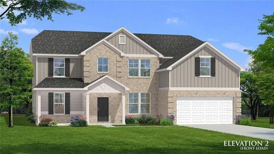 New construction Single-Family house 717 Dunlake Wy, Locust Grove, GA 30248 - image