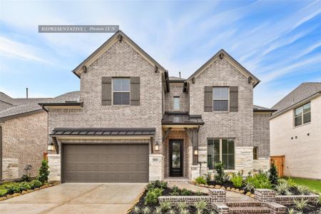 New construction Single-Family house 5023 Nesbit Path, Rosenberg, TX 77471 plan The Preston IX - image