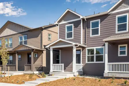 New construction Townhouse house 1374 S Chester St, Unit A, Denver, CO 80247 plan Melbourne - image