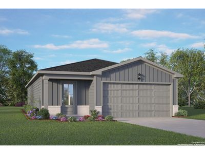 New construction Single-Family house 4982 Mala Vida, San Antonio, TX 78222 plan The Frio B - image