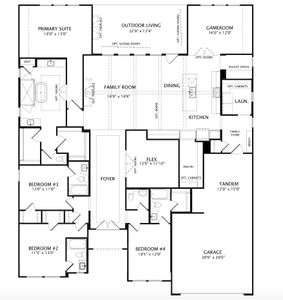 New construction Single-Family house 5310 Dream Ct, Manvel, TX 77578 plan Overlook - image 4