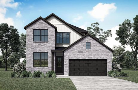 New construction Single-Family house 227 Kingswood Dr, Bastrop, TX 78602 plan Sabine - image