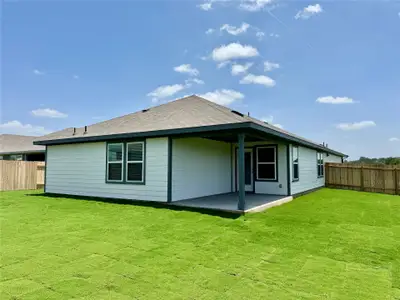 New construction Single-Family house 218 Red Tail Hawk Ln, Cedar Creek, TX 78612 plan The Hughes (841) - image