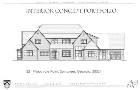 New construction Single-Family house 821 Woodvale Pt, Suwanee, GA 30024 - image 3