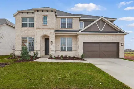 New construction Single-Family house 16416 Flatlands Wy, Celina, TX 75009 plan Brown - image