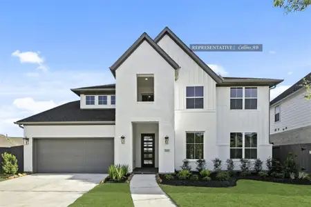 New construction Single-Family house 32436 Forktail Lake Dr, Fulshear, TX 77441 plan The Collins - image