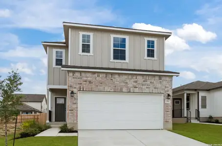 New construction Single-Family house 757 Whitman St, New Braunfels, TX 78130 plan Skyline View - image