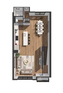 2nd floor living Plan