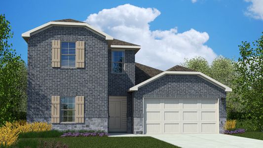 New construction Single-Family house 16437 Rangerville Dr, Fort Worth, TX 76247 plan MIDLAND - image