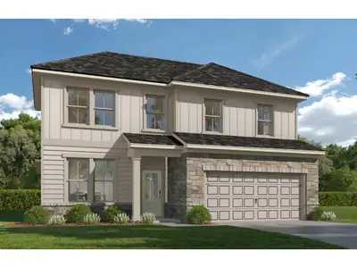 New construction Single-Family house 7430 Koa Crst, San Antonio, TX 78227 plan The Ashport C - image