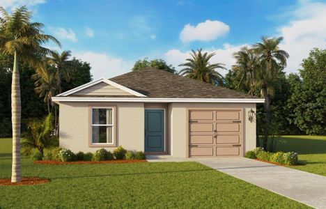 New construction Single-Family house 1130 Amber Waves Ct, Lake Wales, FL 33859 - image