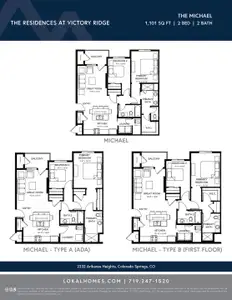 New construction Single-Family house 2232 Arikaree Hts, Unit 205, Colorado Springs, CO 80908 plan Michael - image