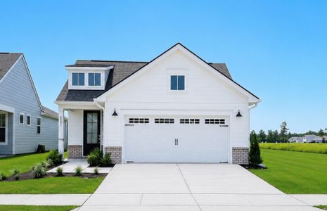 New construction Single-Family house 4181 Yellow Flag Iris St, Leland, NC 28479 plan Hallmark - image