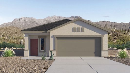 New construction Single-Family house 3937 E Market St, Tucson, AZ 85706 plan Diana - image