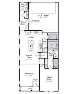 Structural options added include: first floor owner's suite with extended walk-in shower, walk in pantry, gourmet kitchen, study, second floor owner's suite, 2nd floor laundry.